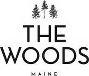 THE WOODS MAINE logo