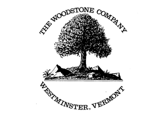 THE WOODSTONE COMPANY WESTMINSTER, VERMONT logo