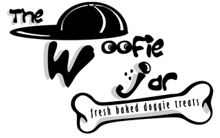 THE WOOFIE JAR FRESH BAKED DOGGIE TREATS logo