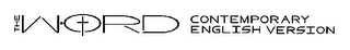 THE WORD CONTEMPORARY ENGLISH VERSION logo
