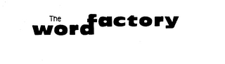 THE WORD FACTORY logo