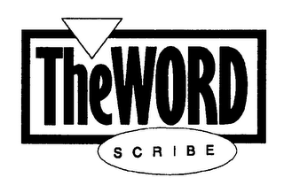 THE WORD SCRIBE logo