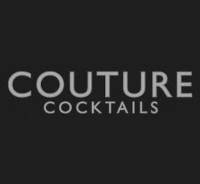 THE WORDS "COUTURE" AND "COCKTAILS". logo