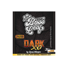 THE WORDS "DA BOSS LEAF" AND "DARK XO" logo