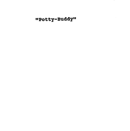THE WORDS "POTTY-BUDDY" logo