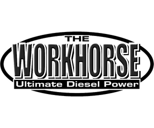 THE WORKHORSE ULTIMATE DIESEL POWER logo