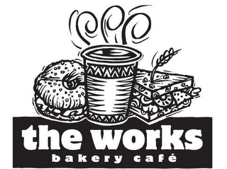 THE WORKS BAKERY CAFE logo