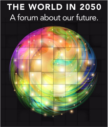 THE WORLD IN 2050 A FORUM ABOUT OUR FUTURE logo