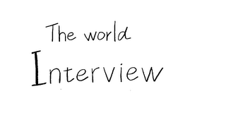 THE WORLD INTERVIEW logo