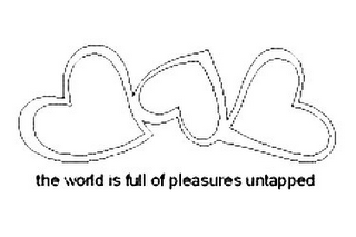 THE WORLD IS FULL OF PLEASURES UNTAPPED logo