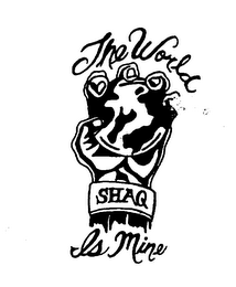 THE WORLD IS MINE SHAQ logo