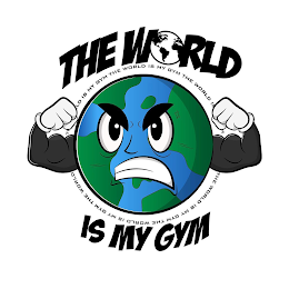 THE WORLD IS MY GYM logo