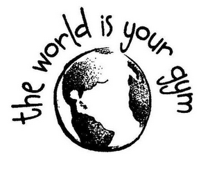 THE WORLD IS YOUR GYM logo