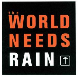 THE WORLD NEEDS RAIN logo