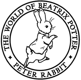 THE WORLD OF BEATRIX POTTER PETER RABBIT logo