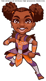 THE WORLD OF INTISAR THE WARRIOR PRINCESS logo