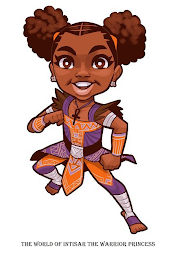 THE WORLD OF INTISAR THE WARRIOR PRINCESS logo
