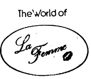 THE WORLD OF LA FEMME logo