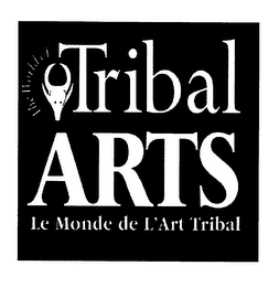 THE WORLD OF TRIBAL ARTS.  LE MONDE DE L'ART TRIBAL logo