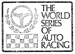 THE WORLD SERIES OF AUTO RACING logo