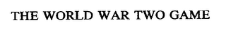 THE WORLD WAR TWO GAME logo