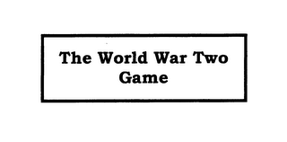 THE WORLD WAR TWO GAME logo