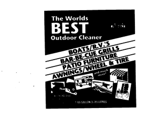 THE WORLD'S BEST OUTDOOR CLEANER logo