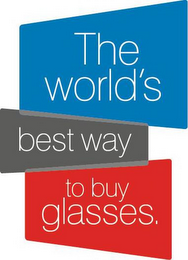 THE WORLD'S BEST WAY TO BUY GLASSES. logo