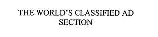 THE WORLD'S CLASSIFIED AD SECTION logo
