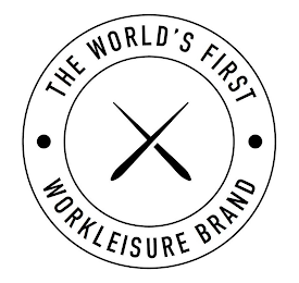 THE WORLD'S FIRST WORKLEISURE BRAND logo