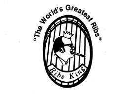 "THE WORLD'S GREATEST RIBS" RIBS KING logo