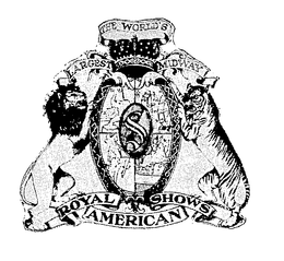 THE WORLD'S LARGEST MIDWAY ROYAL SHOWS AMERICAN logo