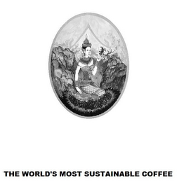 THE WORLD'S MOST SUSTAINABLE COFFEE". logo