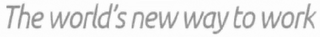THE WORLD'S NEW WAY TO WORK logo
