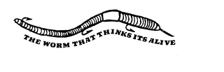 THE WORM THAT THINKS ITS ALIVE VE logo