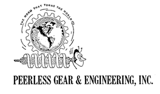 THE WORM THAT TURNS THE WORLD logo