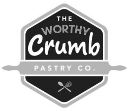 THE WORTHY CRUMB PASTRY CO. logo