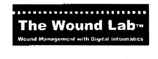 THE WOUND LAB WOUND MANAGEMENT WITH DIGITAL INFORMATIES logo