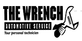 THE WRENCH AUTOMOTIVE SERVICE YOUR PERSONAL TECHNICIAN logo