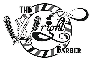 THE WRIGHT BARBER logo