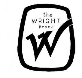 THE WRIGHT BRAND W logo
