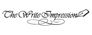 THE WRITE IMPRESSION logo