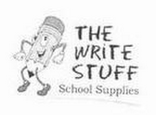 THE WRITE STUFF SCHOOL SUPPLIES logo