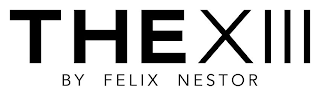 THE XIII BY FELIX NESTOR logo