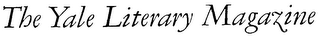 THE YALE LITERARY MAGAZINE logo