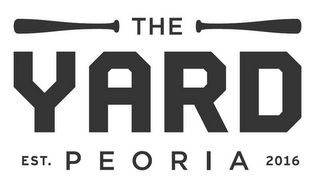 THE YARD PEORIA EST. 2016 logo