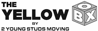 THE YELLOW BOX BY 2 YOUNG STUDS MOVING logo