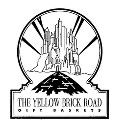 THE YELLOW BRICK ROAD GIFT BASKETS logo