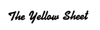 THE YELLOW SHEET logo