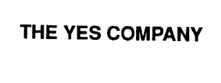 THE YES COMPANY logo